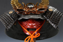 Vintage Japanese Samurai Kabuto Helmet - Tokugawa Ieyasu Style Iron Armor