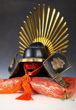 Japanese Samurai Helmet -Hideyoshi's Kabuto- Rare Type Yasuke Tsushima
