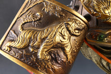 Japanese Samurai Helmet -Great Dragon- with a mask Rare!!  源氏兜 Yasuke