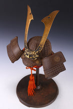 Vintage Japanese Samurai Helmet -Ogre Middle Size- with a mask