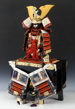Japanese Beautiful Vintage Samurai Figure Doll -Gyokuho Product- 81cm Size Tsushima