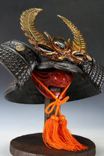 Vintage Japanese Samurai Kabuto Helmet - Tokugawa Ieyasu Style Iron Armor