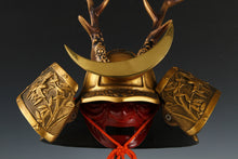 Japanese Samurai Helmet Middle Size  -Shikanosuke Kabuto with a Mask- Tsushima