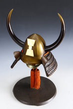 Vintage Japanese Samurai Helmet -Kansuke's helmet- with a mask Rare