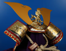 PURE BROZE USING Samurai Kabuto Helmet -Rising Dragon- 正絹威