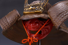Vintage Japanese Samurai Helmet -Ogre Middle Size- with a mask