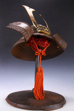 Vintage Japanese Samurai Helmet -Ogre Middle Size- with a mask