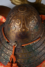 Vintage Japanese Samurai Kabuto Helmet - Tokugawa Ieyasu Style Iron Armor