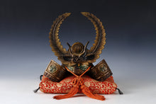 Vintage Japanese Samurai Kabuto Helmet - Tokugawa Ieyasu Style Iron Armor