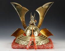 Vintage Massive Japanese Samurai Helmet -Great Dragon Kabuto- with a cushion Shogun Yasuke