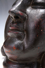 Old Vintage Plaster Buddhism Mask -Sho Kannon- Showa Period 聖観音