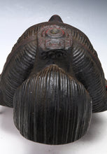Old Vintage Plaster Buddhism Mask -Sho Kannon- Showa Period 聖観音
