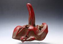 Old Vintage Japanese Paper Clay NOH MASK -Tengu- Braggart Very Rare Product