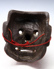 Old Vintage Japanese Paper Clay NOH MASK -Tengu- Braggart Very Rare Product
