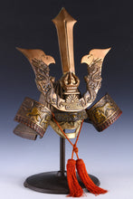 Japanese Samurai Helmet -Kusunoki Masashige Kabuto with a mask- Tsushima