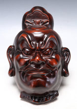 Vintage Japanese Iron Nio Mask  Showa Buddhism Plaque