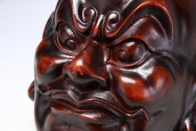 Vintage Japanese Iron Nio Mask  Showa Buddhism Plaque