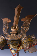 Japanese Samurai Helmet -Kusunoki Masashige Kabuto with a mask- Tsushima