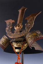 Japanese Samurai Helmet -Kusunoki Masashige Kabuto with a mask- Tsushima