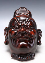 Vintage Japanese Iron Nio Mask  Showa Buddhism Plaque
