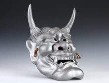 Japanese Pottery Noh Mask Hannya -Jealousy woman- 般若 very heavy