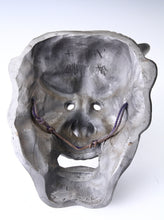 Japanese Pottery Noh Mask Hannya -Jealousy woman- 般若 very heavy