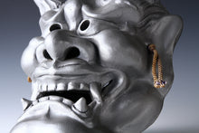 Japanese Pottery Noh Mask Hannya -Jealousy woman- 般若 very heavy