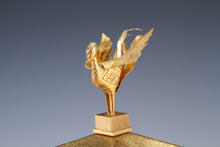 Japanese Vintage Iron and Brass Figure -Temple of the Golden Pavilion- 金閣寺
