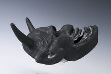 Japanese Old Vintage Noh Mask -Hannya- Paper Clay Nice Product Tsushima