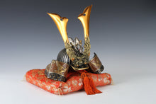 Vintage Japanese Samurai Helmet -Hawk and Leo Kabuto- middle size