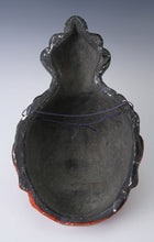 Old Vintage Plaster Buddhism Mask Plaque -Nio- Showa Product