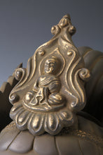 Japanese Plaster Dream Guanyin Mask  Showa Era Buddhism Plaque