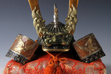 Vintage Japanese Samurai Helmet -Hawk and Leo Kabuto- middle size