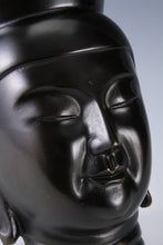 Vintage Japanese Bronze Miroku Bosatsu Mask - Showa Era