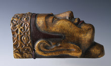 Vintage Paper Clay Kannon Mask  Early Showa Era, Japanese Buddhism