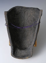 Vintage Paper Clay Kannon Mask  Early Showa Era, Japanese Buddhism