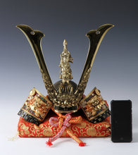 Japanese Vintage Samurai Helmet -Leo and Big Dragon Deco-