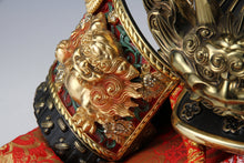 Japanese Vintage Samurai Helmet -Leo and Big Dragon Deco-