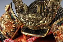 Japanese Vintage Samurai Helmet -Leo and Big Dragon Deco-