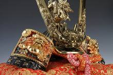 Japanese Vintage Samurai Helmet -Leo and Big Dragon Deco-