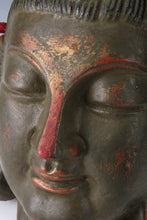 Old Vintage Big Size Paper Clay Buddhism Mask -Holy Buddha- Early Showa Period 仏陀