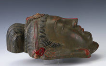 Old Vintage Big Size Paper Clay Buddhism Mask -Holy Buddha- Early Showa Period 仏陀