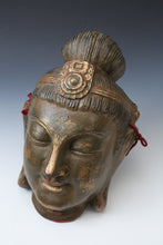 Old Vintage Large Size Paper Clay Buddhism Mask -Buddha- Early Showa Period 仏陀