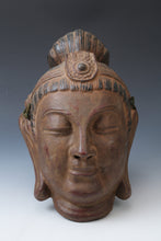 Old Vintage Large Size Paper Clay Buddhism Mask -Buddha- Early Showa Period
