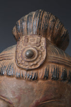 Old Vintage Large Size Paper Clay Buddhism Mask -Buddha- Early Showa Period