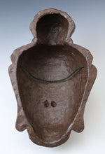 Old Vintage Large Size Paper Clay Buddhism Mask -Buddha- Early Showa Period