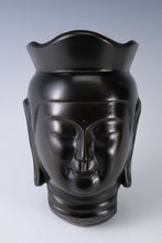 Vintage Japanese Bronze Miroku Bosatsu Mask - Showa Era