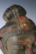 Old Vintage Big Size Paper Clay Buddhism Mask -Holy Buddha- Early Showa Period 仏陀