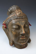 Old Vintage Large Size Paper Clay Buddhism Mask -Buddha- Early Showa Period 仏陀