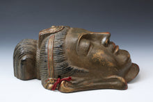 Old Vintage Large Size Paper Clay Buddhism Mask -Buddha- Early Showa Period 仏陀